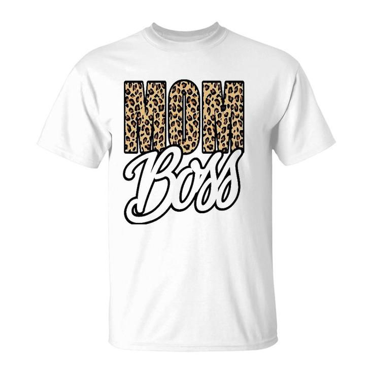 Mom Boss Mother's Day Gift T-Shirt