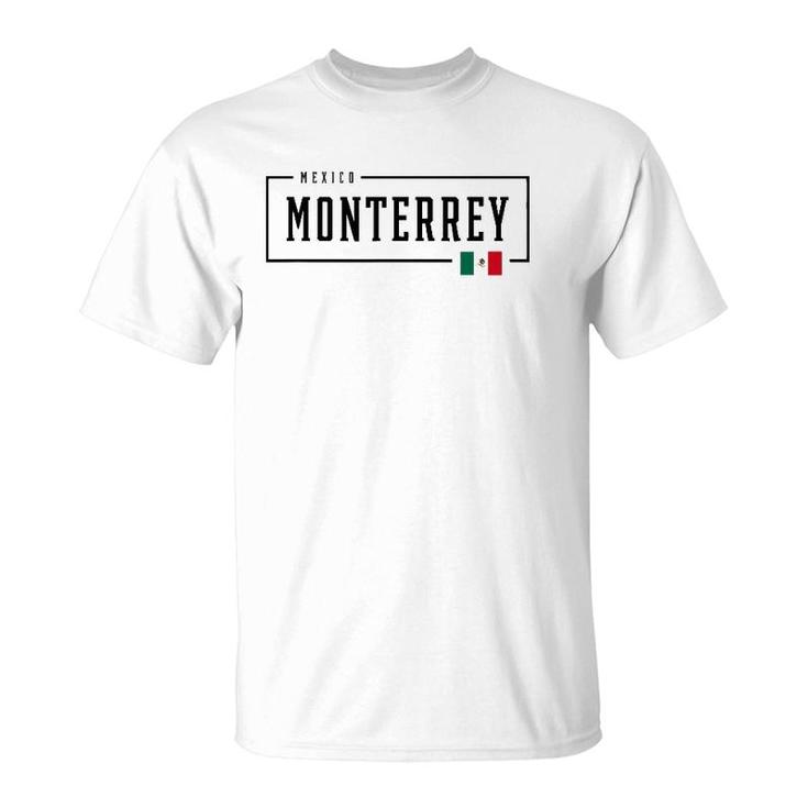 Monterrey City State Mexico Mexican Country Flag T-Shirt