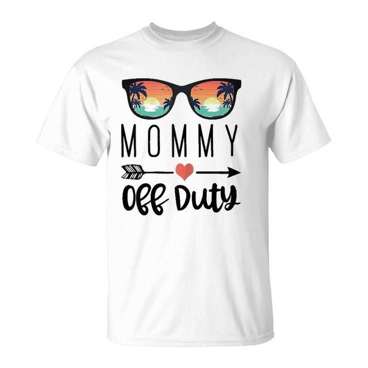 Mother Gift Sunglass Design Mommy Off Duty T-Shirt