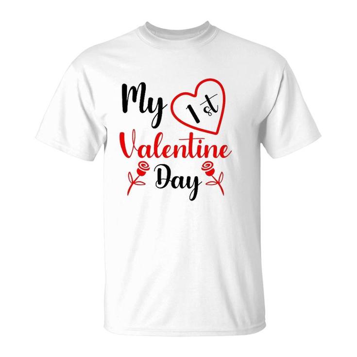 My 1St Valentine Day Couple Valentine Valentine White T-Shirt
