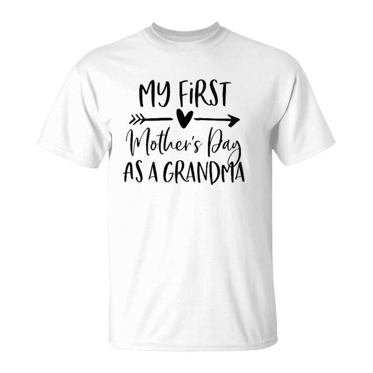 My First Mother's Day As A Grandma  New Grandma Gift T-Shirt