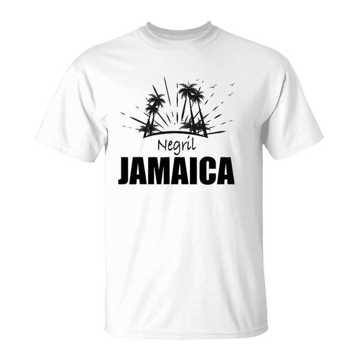 Negril Jamaica Souvenir Gift For Spring Break T-Shirt