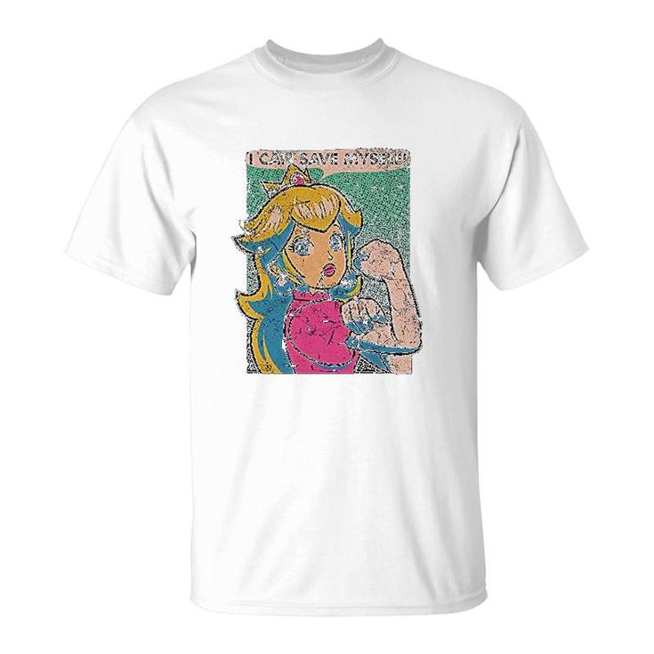 New Graphic Princess I Can Save Myself T-Shirt