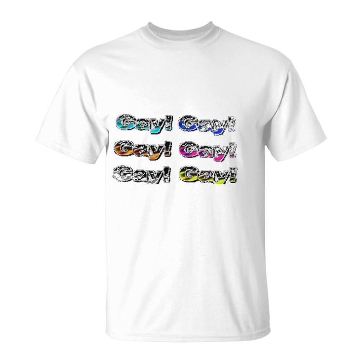 New Pride Gay Lgbt Simple T-Shirt