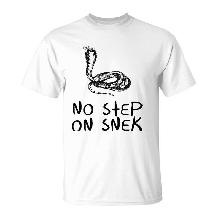 No Step On Snek Patriotic Parody  T-Shirt