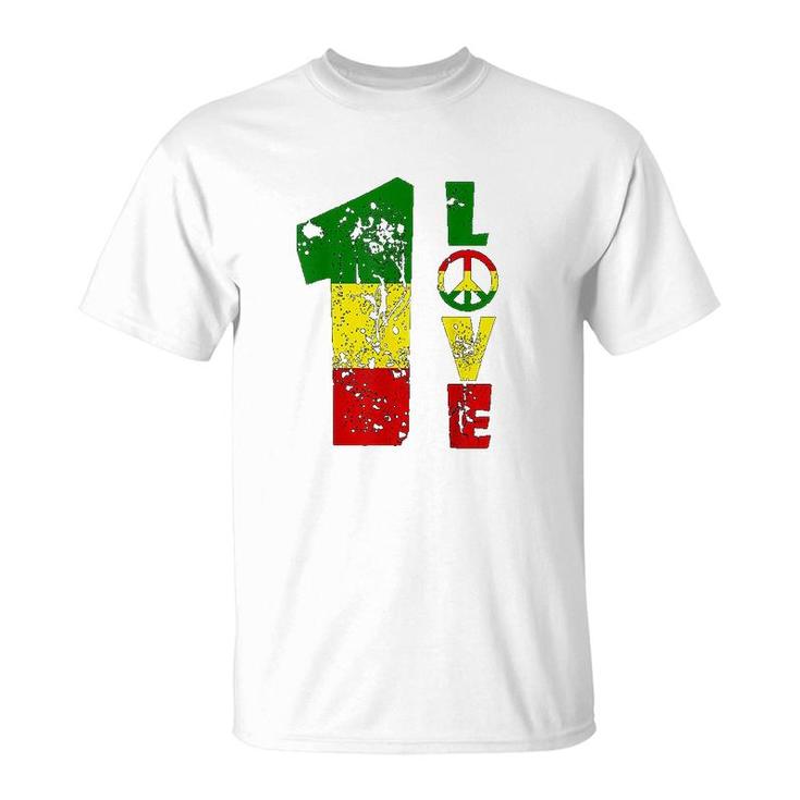 One Love Sumfest Jamaica Rasta Music Caribbean Pride T-Shirt
