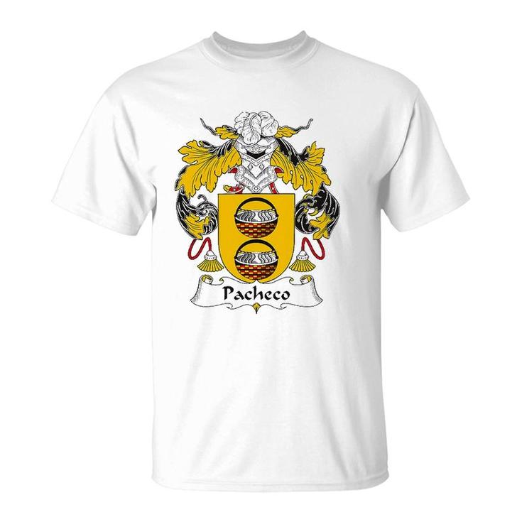 Pacheco Coat Of Arms Family Crest T-Shirt