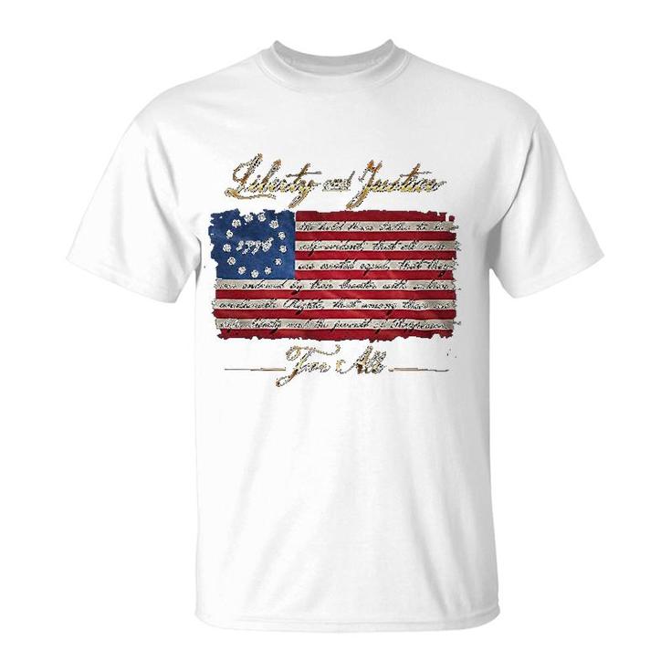 Patriotic Patriotic 1776 Betsy Ross T-Shirt