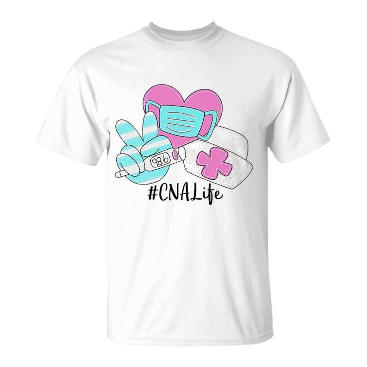 Peace Love Nursing Cna T-Shirt