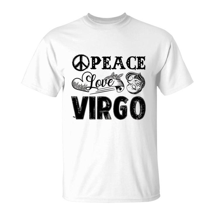 Peace Love Virgo T-Shirt