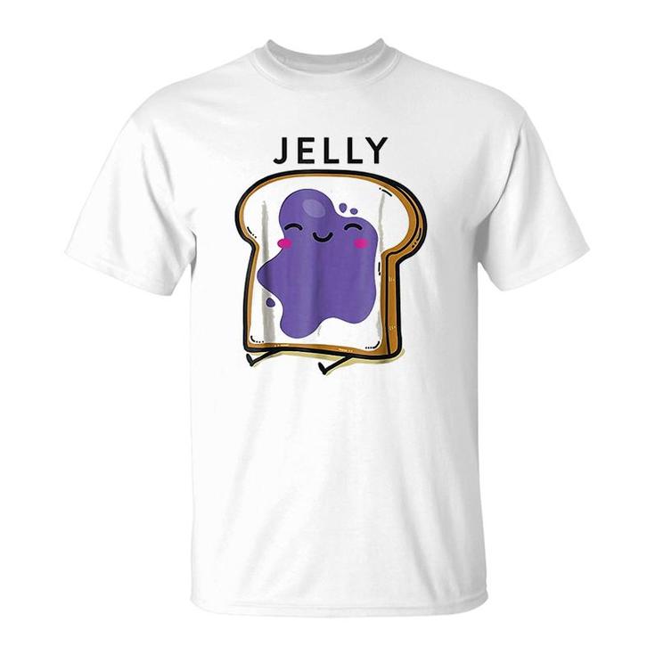 Peanut Butter Jelly Matching Bff Tees Best Friend T-Shirt
