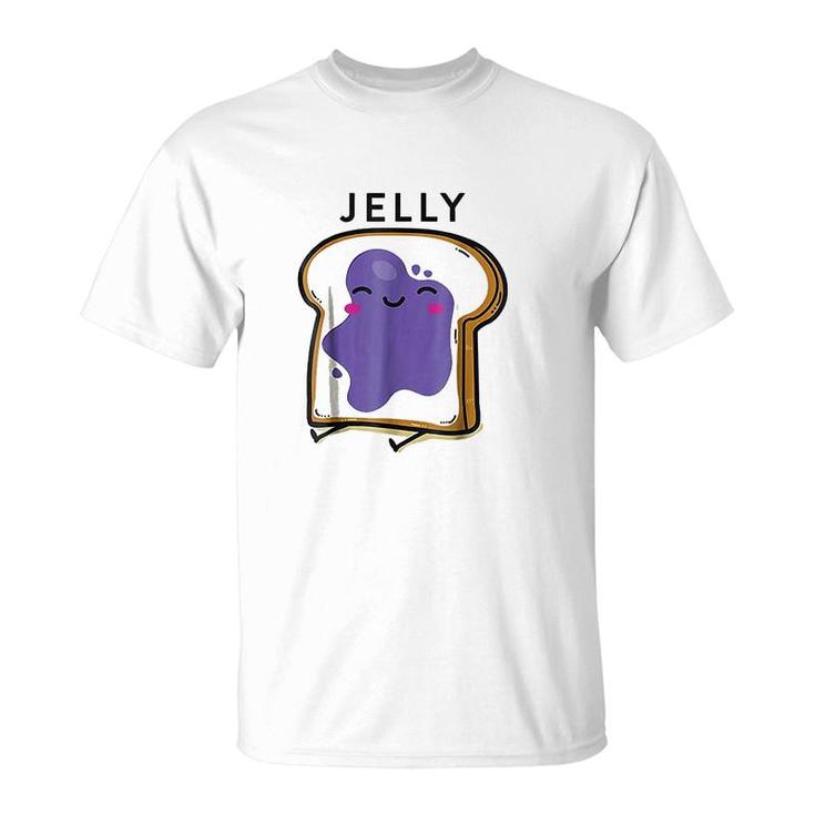 Peanut Butter Jelly Matching Grape Best Friend T-Shirt