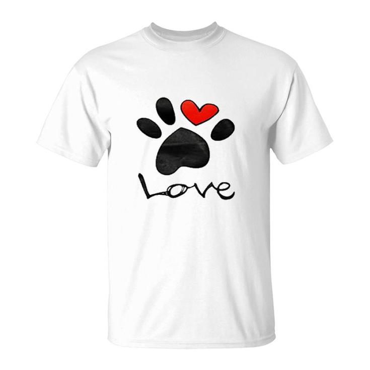 Pet Paw Loves T-Shirt