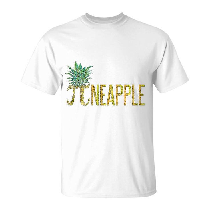 Pi Day Pineapple Funny Math T-Shirt