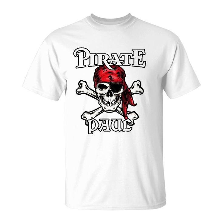 Pirate Paul Pirate Halloween Costume T-Shirt