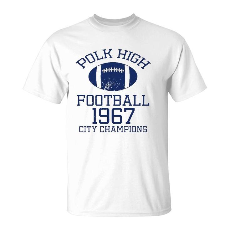 Polk High 33 Football Jersey 90S 80S Pullover T-Shirt