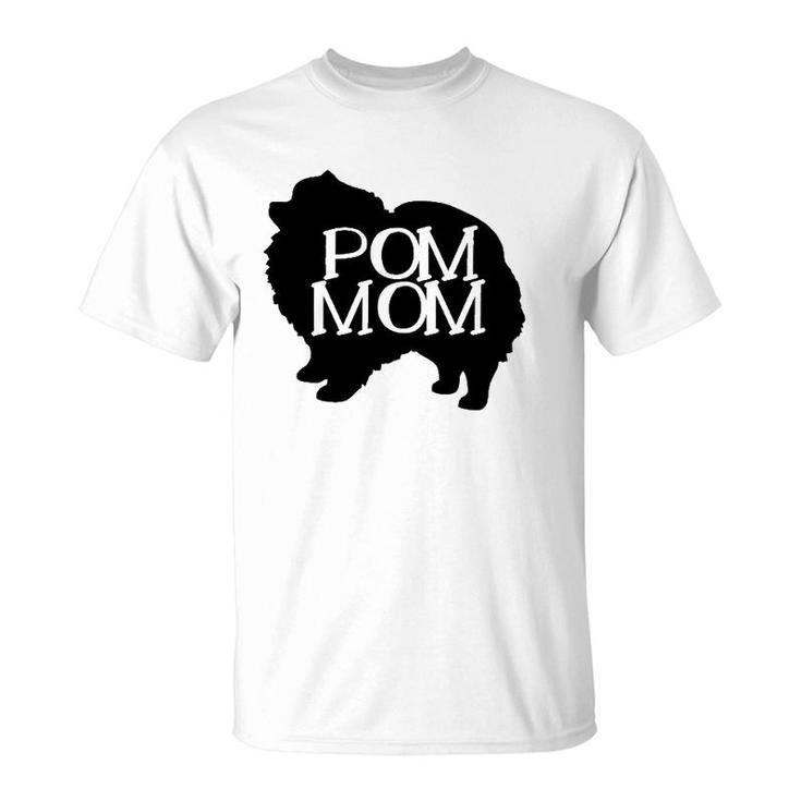 Pomeranian Dog Lover Pom Mom T-Shirt