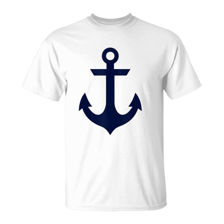 Preppy Nautical Anchor S For Women Boaters Tank Top T-Shirt