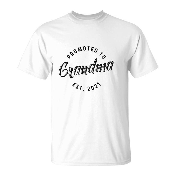 Promoted To Grandma 2021 T-Shirt