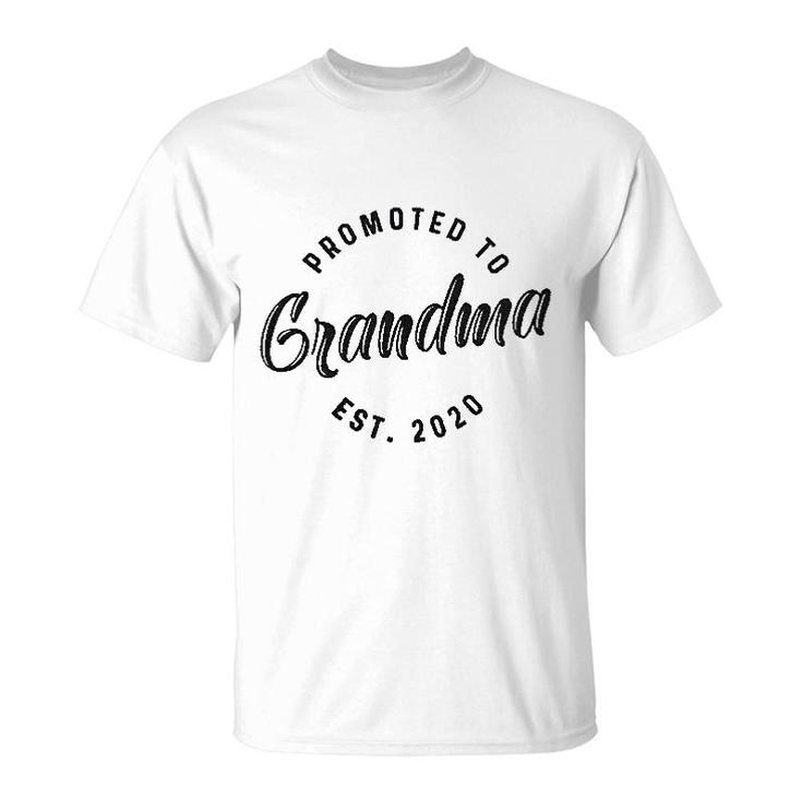 Promoted To Grandma Est 2020 T-Shirt