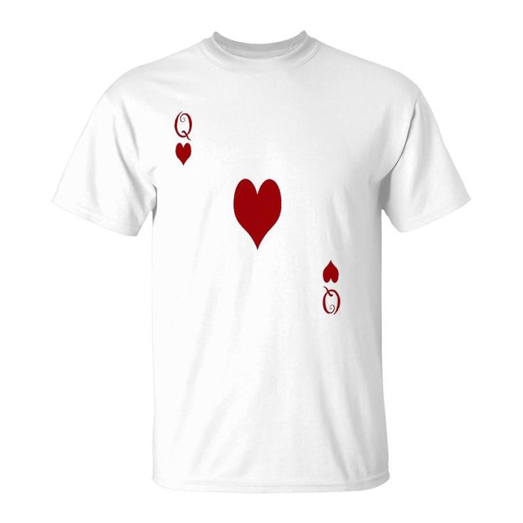 Queen Of Hearts- Easy Costumes For Women T-Shirt