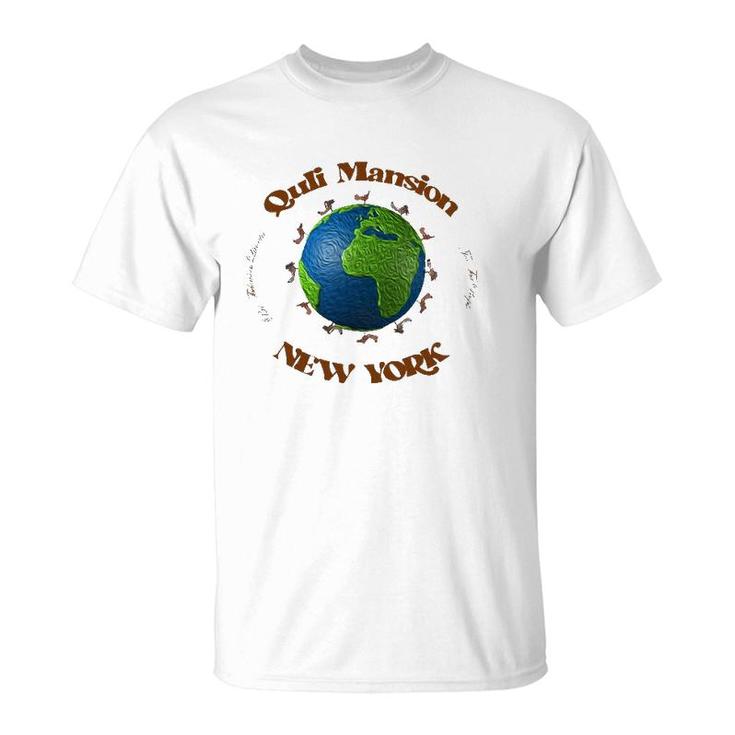 Quli Mansion Dog World New York T-Shirt
