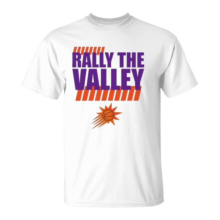 Rally In The Phx Valley Phx Az Basketball T-Shirt