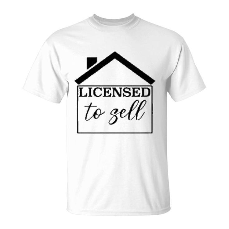 Real Estate Graduate Licensed To Sell T-Shirt