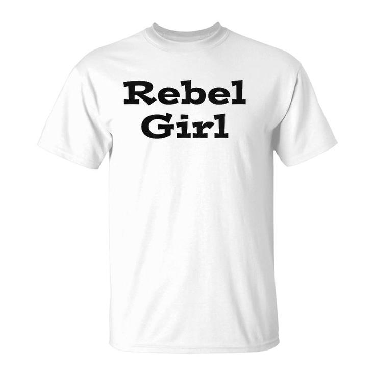 Rebel Girl Bikini Kill Music T-Shirt