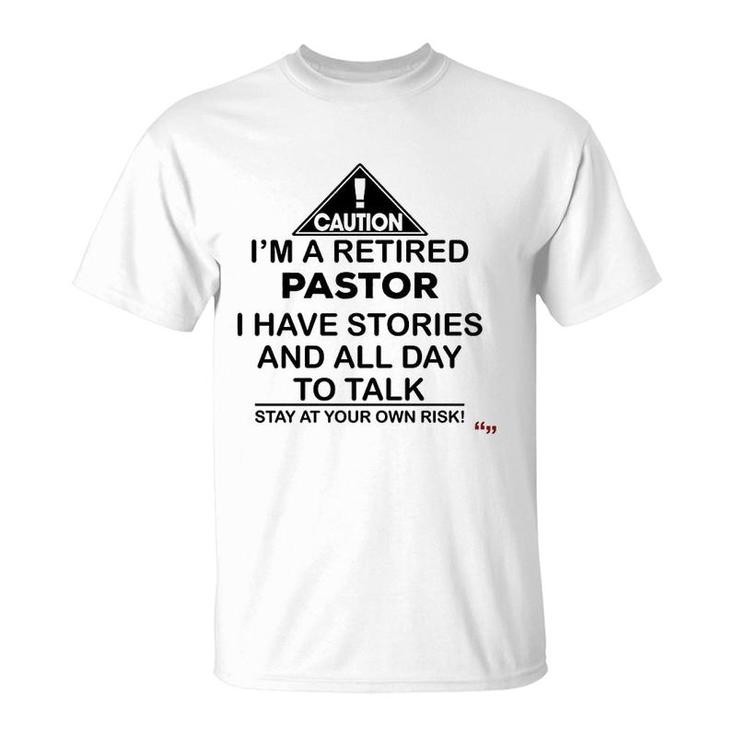 Retirement Gift For Retired Pastor T-Shirt