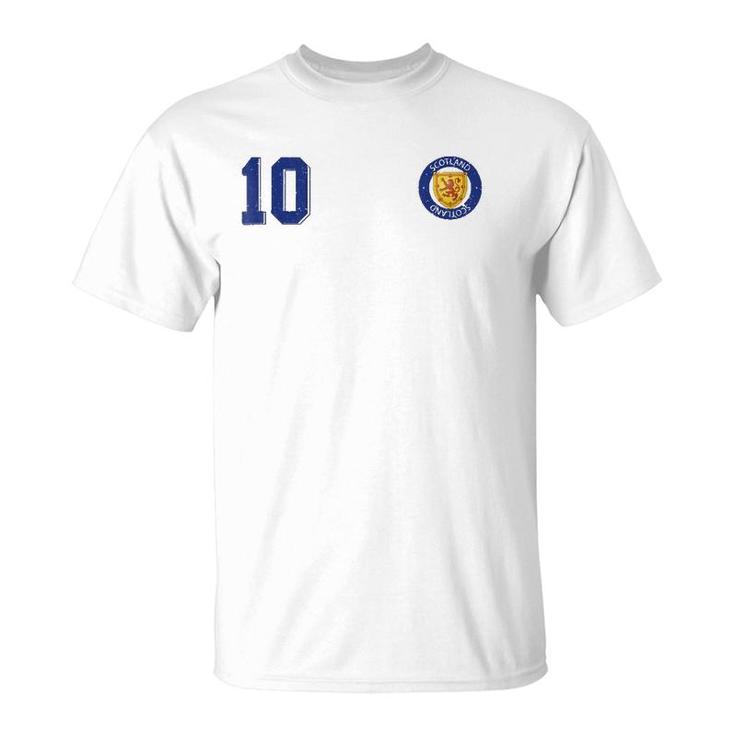Retro Scotland Soccer Jersey Scottish Football Away T-Shirt