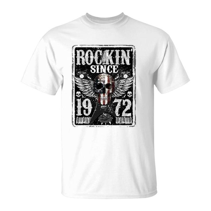 Rockin Since 1972  50 Years Old 50Th Birthday Classic T-Shirt