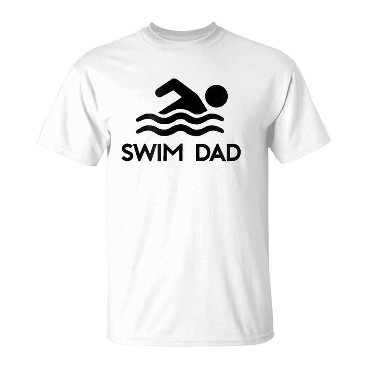 Roversports Swim Dad Swimming Lover T-Shirt