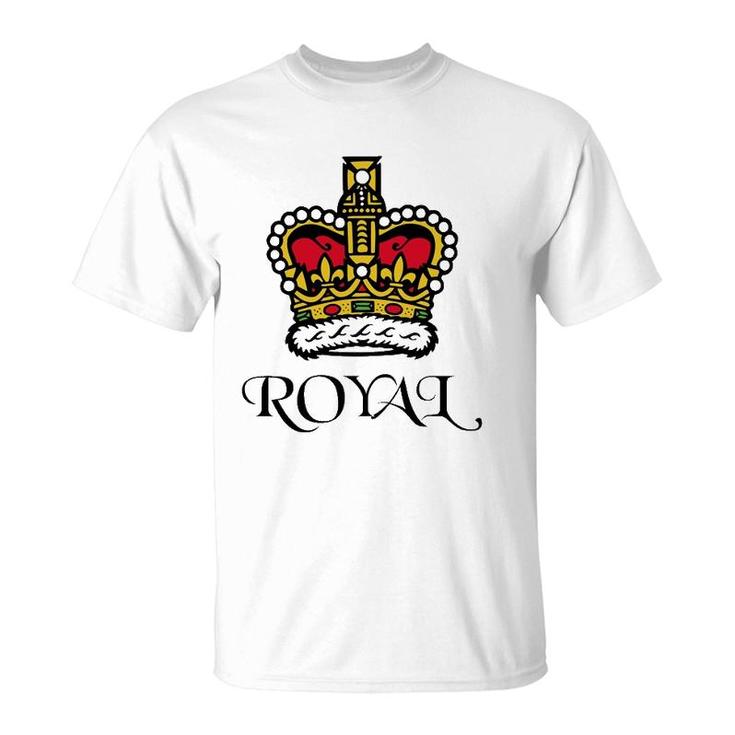 Royal Crown Of King Queen T-Shirt