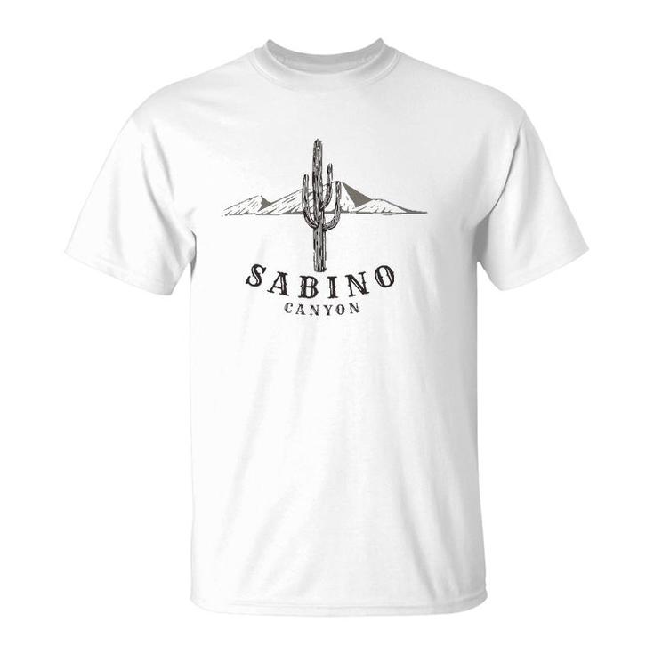 Sabino Canyon Arizona Cactus Hiking Outdoor Travel T-Shirt