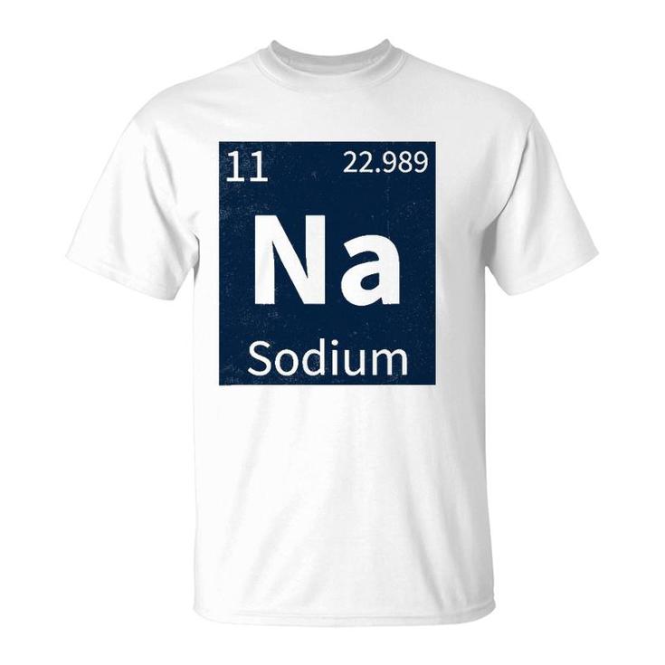 Salt Nacl Sodium Chloride Matching Couples Tee For Halloween T-Shirt