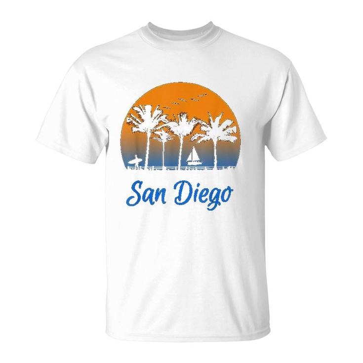 San Diego California Travel Surfing Gift T-Shirt