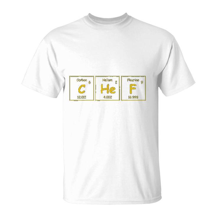 Science Periodic Table Chef T-Shirt