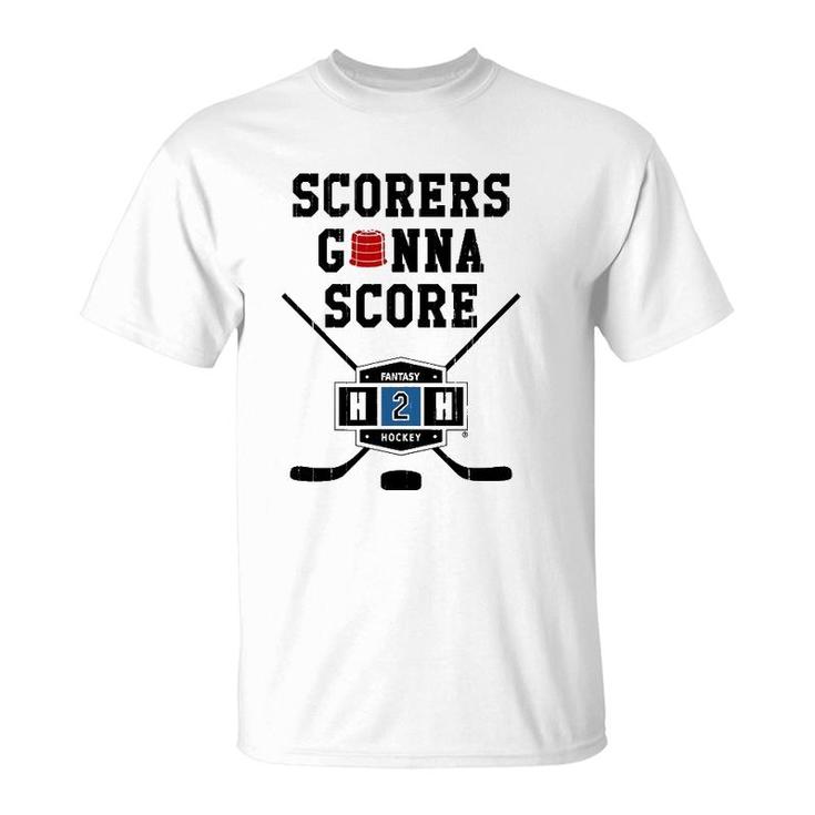 Scorers Gonna Score In Fantasy Hockey T-Shirt