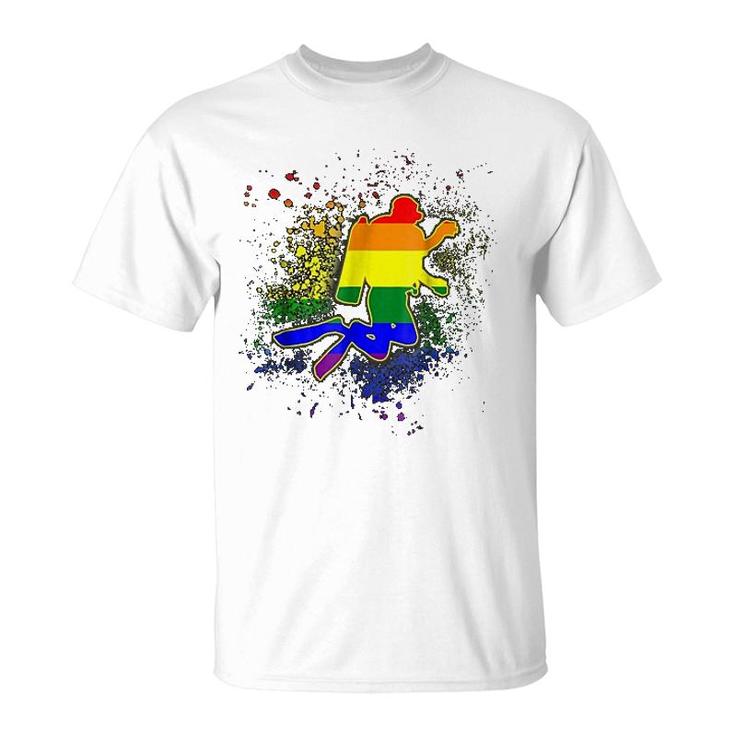 Scuba Diving Lgbt Gay Pride T-Shirt