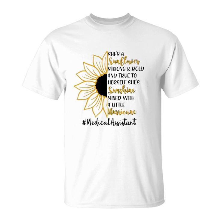 She A Sunflower Medical Assistant T-Shirt