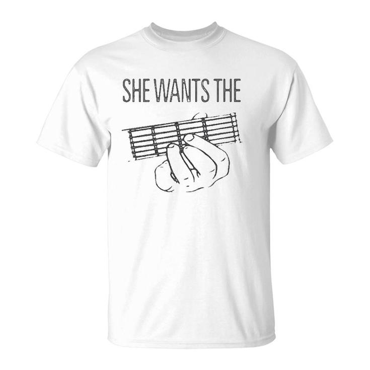 She Wants The D Chord T-Shirt