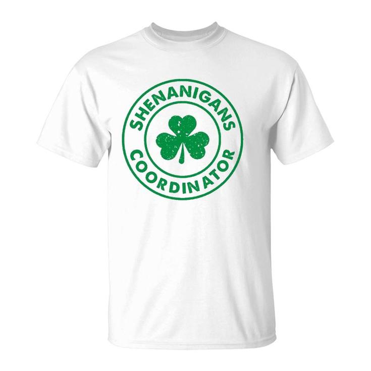 Shenanigans Coordinator Matching Teacher St Patrick's Day  T-Shirt