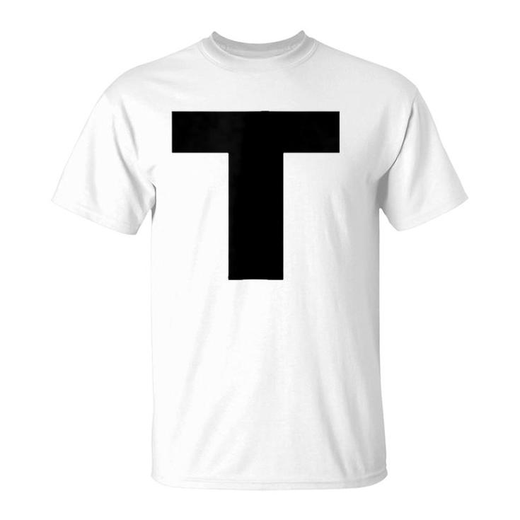 Simple Letter T T-Shirt