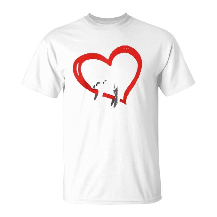 Sloth Valentines Day Womens Sloths Valentine Heart Raglan Baseball Tee T-Shirt