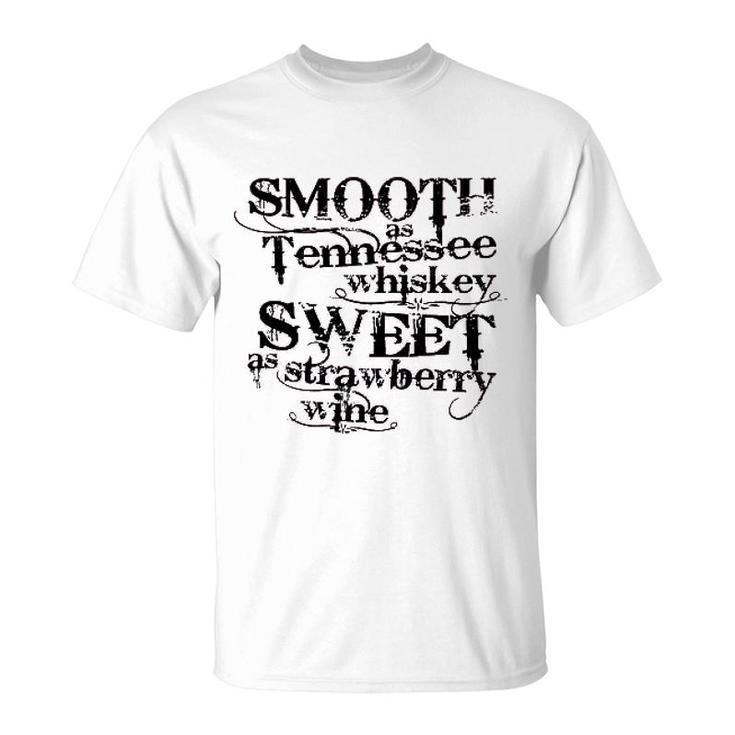 Smooth As Tennessee Whiskey Lovely T-Shirt
