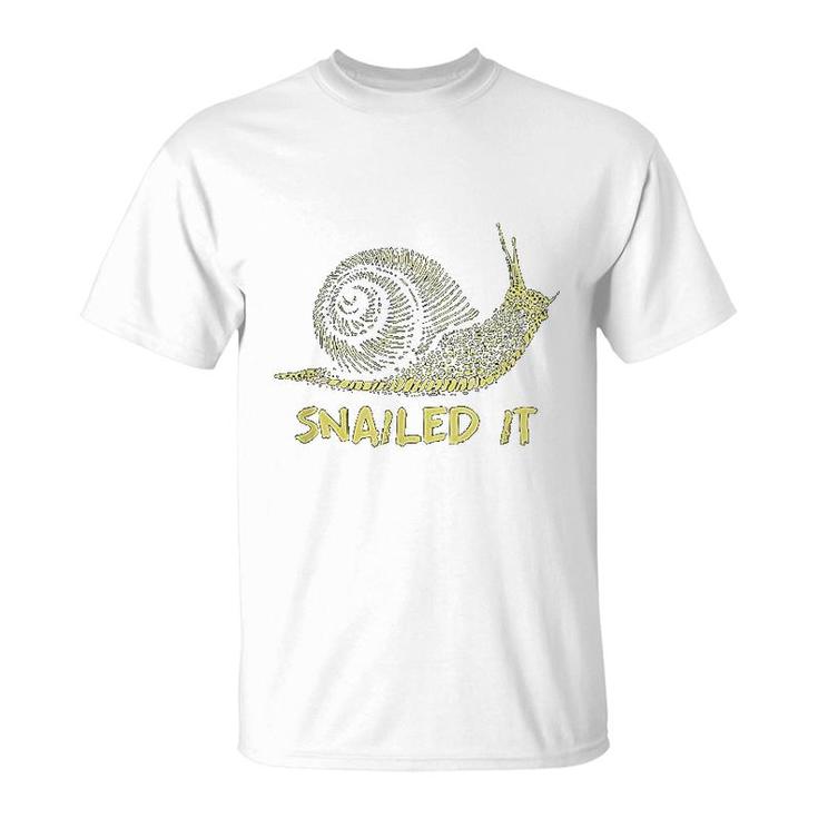 Snailed It Snail T-Shirt