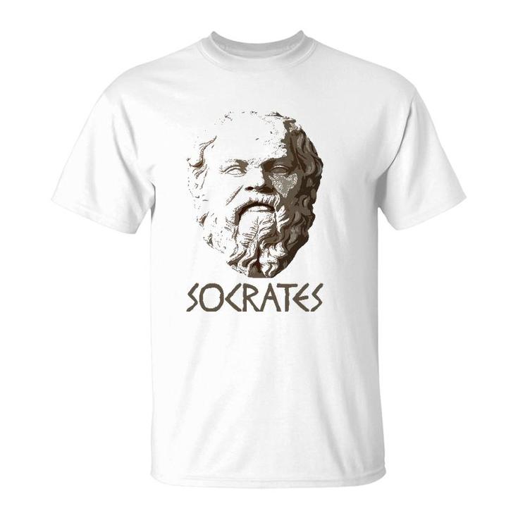 Socrates Greek Philosophy Philosopher Greece Tee T-Shirt