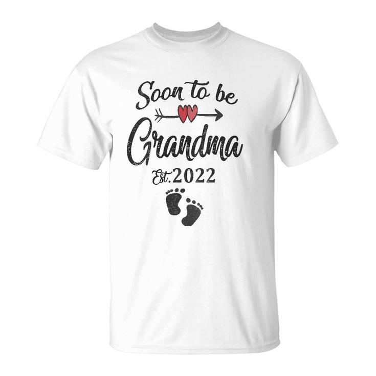 Soon To Be Grandma 2022 Mother's Day First Time Mommy T-Shirt