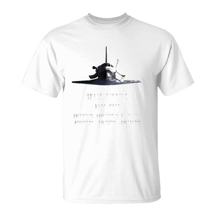 Space Shuttle 10Th Anniversary Last Flight 1981 2011 Ver2 T-Shirt